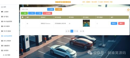 基于SSM框架的智能停車場管理系統(tǒng)設(shè)計與實現(xiàn)